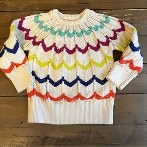 Size 3 Hatley knit colour stripe sweater